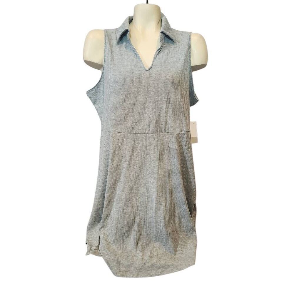 5/$25 Summer Sale!!! BP Grey Ribbed Knit Sleeveless Dress Size 2X